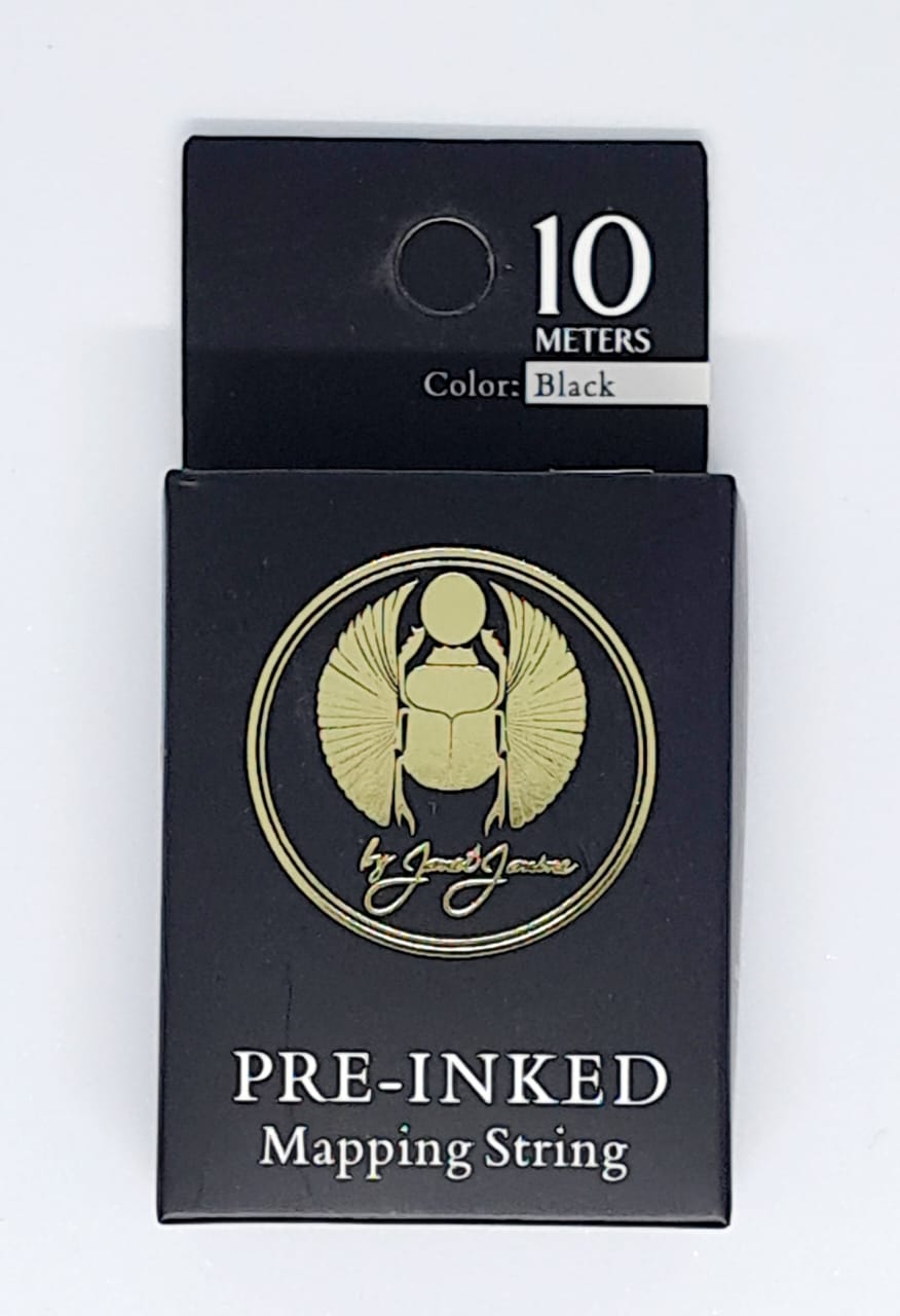 Black Pre-Inked Mapping String